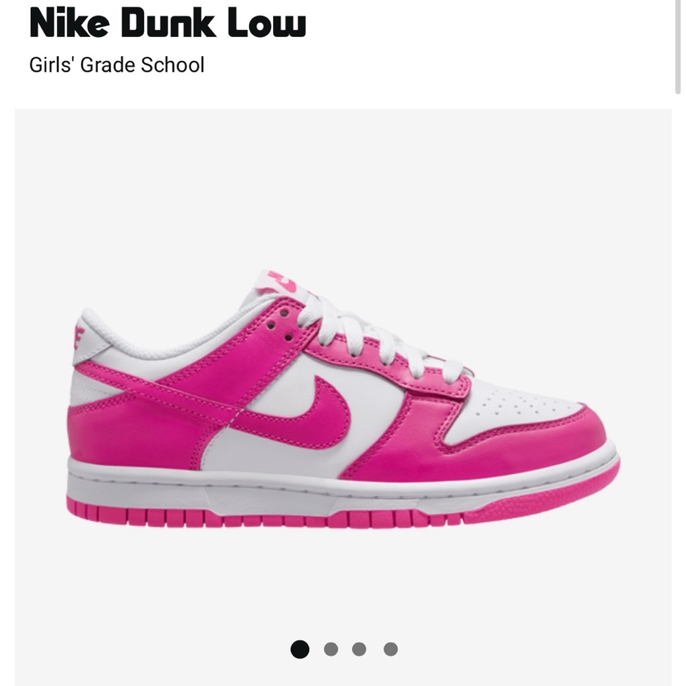 Nike Women's Pink and White Athletic Shoes - Picture 5 of 7